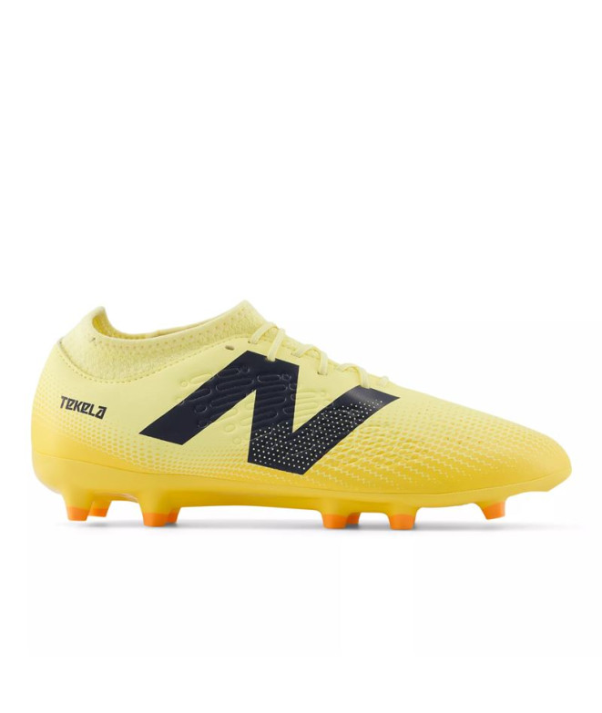 Botas de Fútbol New Balance Tekela Magique Fg V4+ Hombre Amarillo