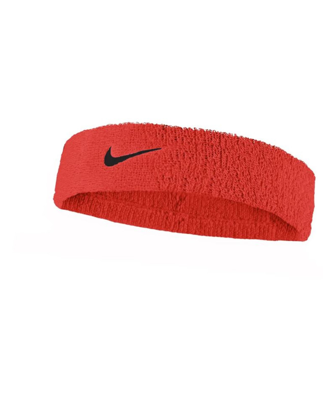 Cinta de Pelo de Fitness Nike Swoosh Headband Naranja