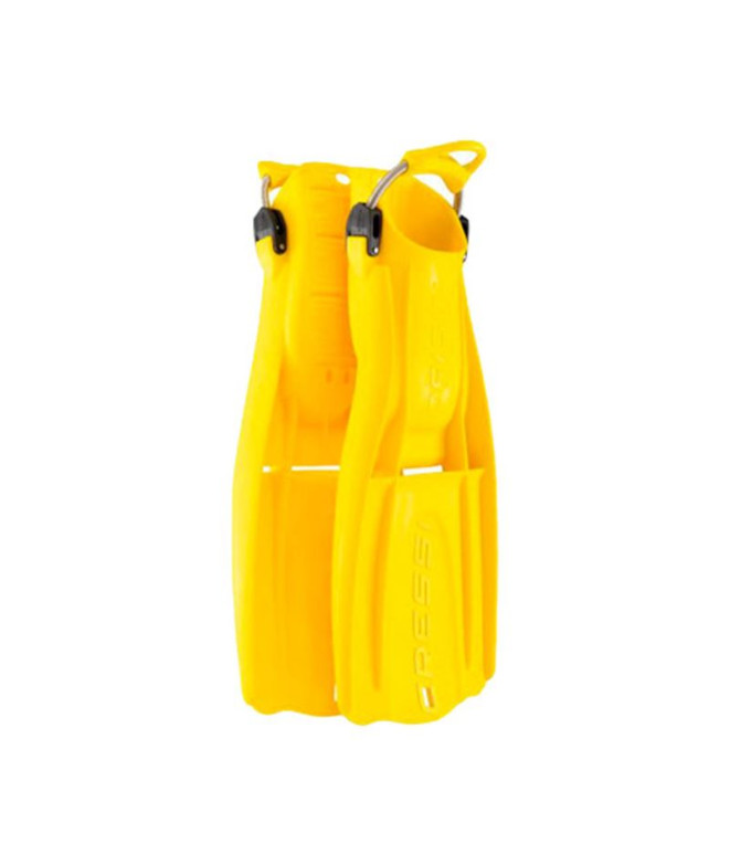 Aletas Cressi Origin Ld Amarillo M/L