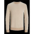 Sudadera Jack and Jones Jjeglobe Knit Neck Hombre Oatmeal