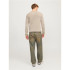 Sweat Jack and Jones Jjeglobe Knit Neck Homme Avoine