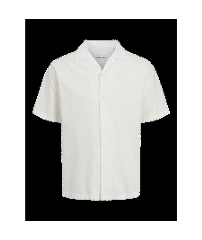 Camisa Jack and Jones Jjbreeze Resort White Hombre