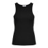 Camiseta Only Onlkenya Life Rib Tank Noos Black Mujer