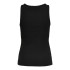 Camiseta Only Onlkenya Life Rib Tank Noos Black Mujer