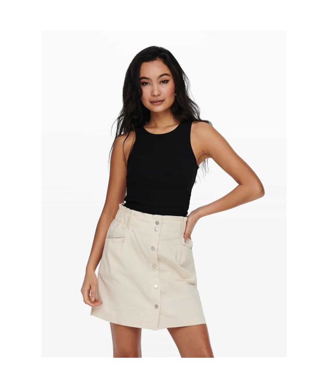 Camiseta Only Onlkenya Life Rib Tank Noos Black...