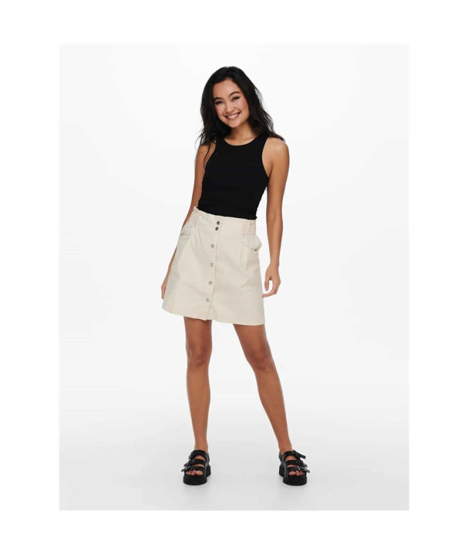 Camiseta Only Onlkenya Life Rib Tank Noos Black...