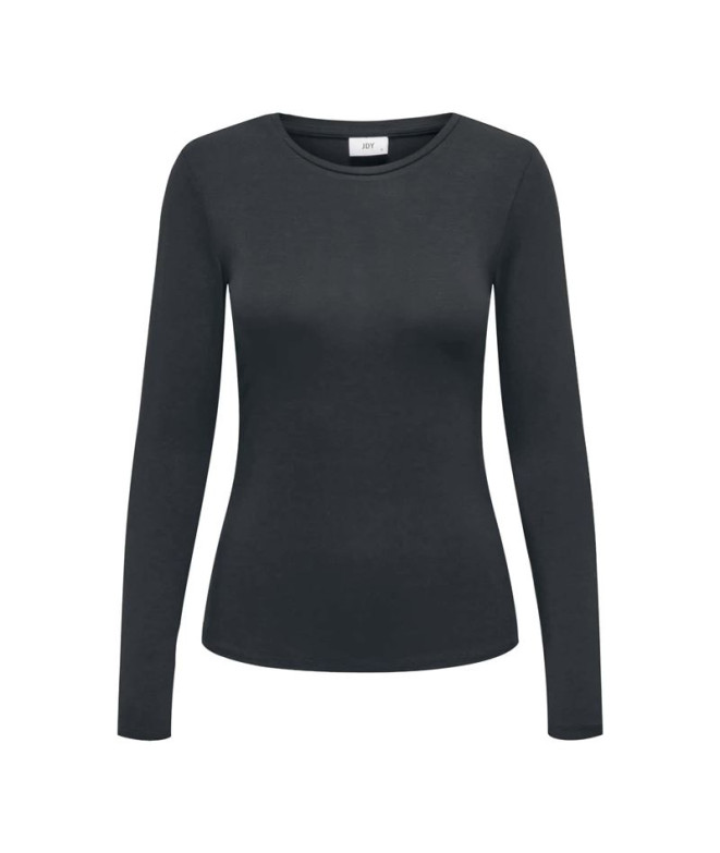 Camiseta Only Jdymila L/S O-Neck Noos Black Mujer