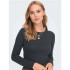 Camiseta Only Jdymila L/S O-Neck Noos Black Mujer