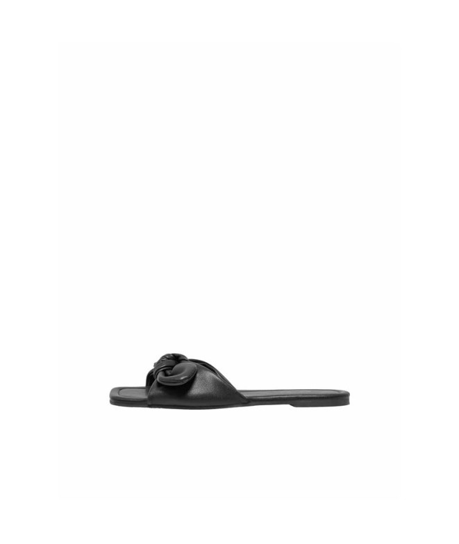 Sandalias Only Onlmillie-3 Pu Bow Sandal Noos Black Mujer