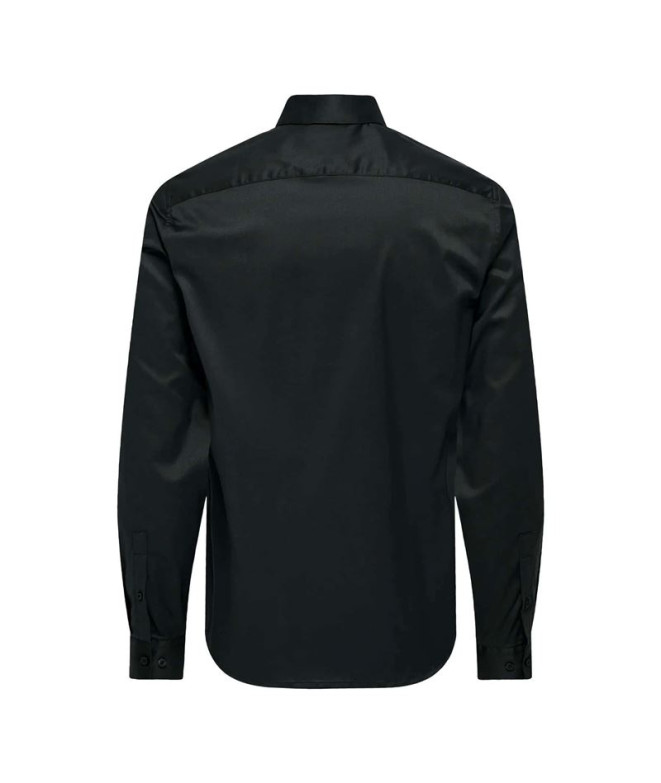 Camisa Only & Sons Onsjordan Life Twill Ls Noos...