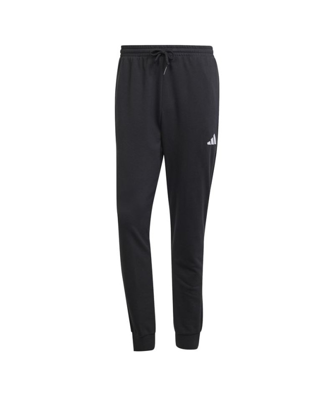 Pantalones adidas Feelcozy Hombre Negro/Blanco