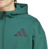 Casaco adidas Z.N.E. Full Zip Homem Verde Escuro