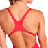 Fato de banho de Natação Arena Maiô de Natação Mulher Vermelho/Branco