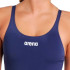 Bañador de Natación Arena Team Swimsuit Swim Mujer Azul Marino/Blanco
