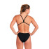 Fato de banho de Natação Arena Team Swimsuit Mulher Preto/Branco