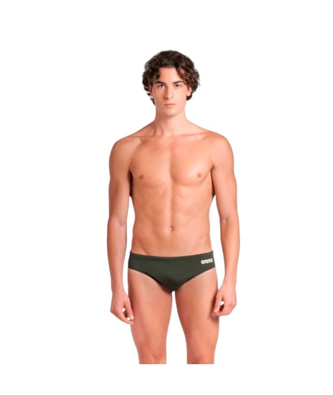 Bañador de Natación Arena Team Swim Briefs Hombre Verde