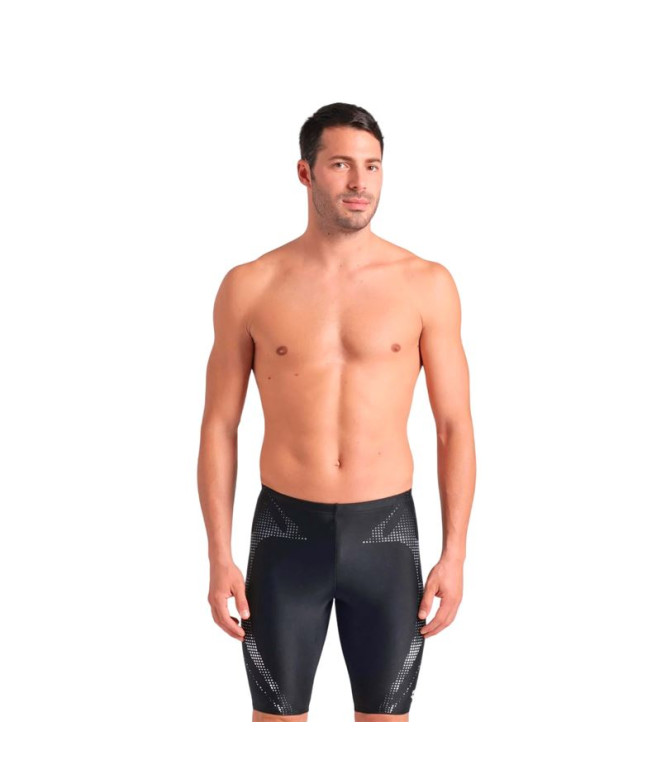 Bañador de Natación Arena Spider Web Hombre Negro/Blanco