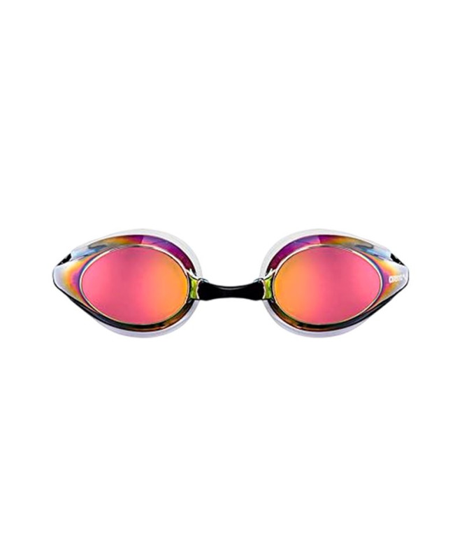 Gafas de natación Arena Mirror Blanco/Rojo