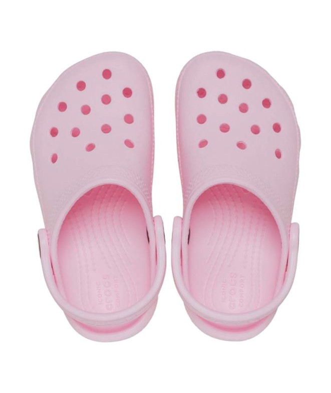 Sabots Crocs Classic Clog Enfant Lait Rose