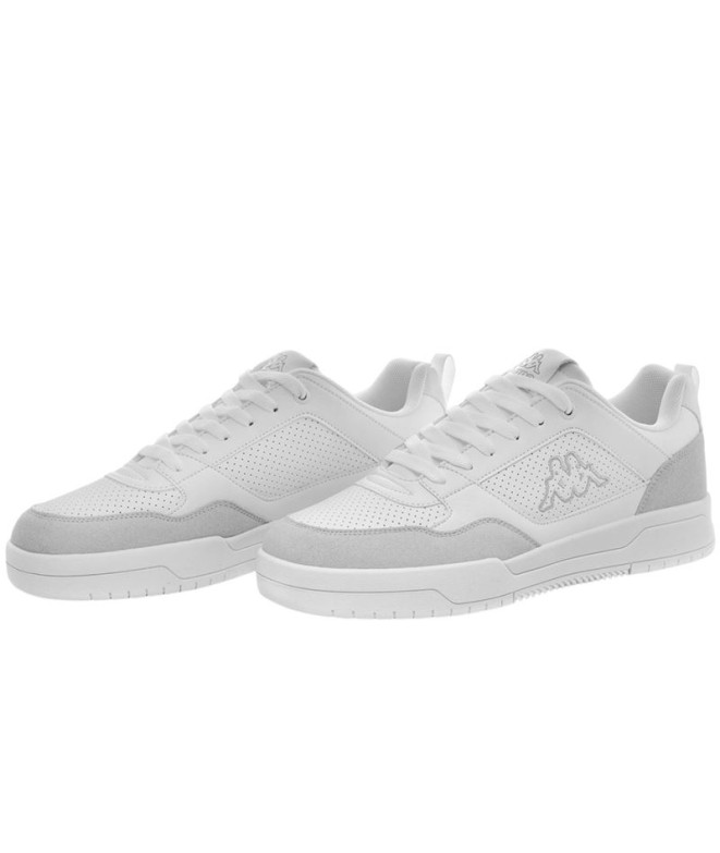 Sapatilhas Kappa Manis Branco/Cinza