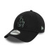 Gorra New Era LA Dodgers Team Outline 9FORTY Negro