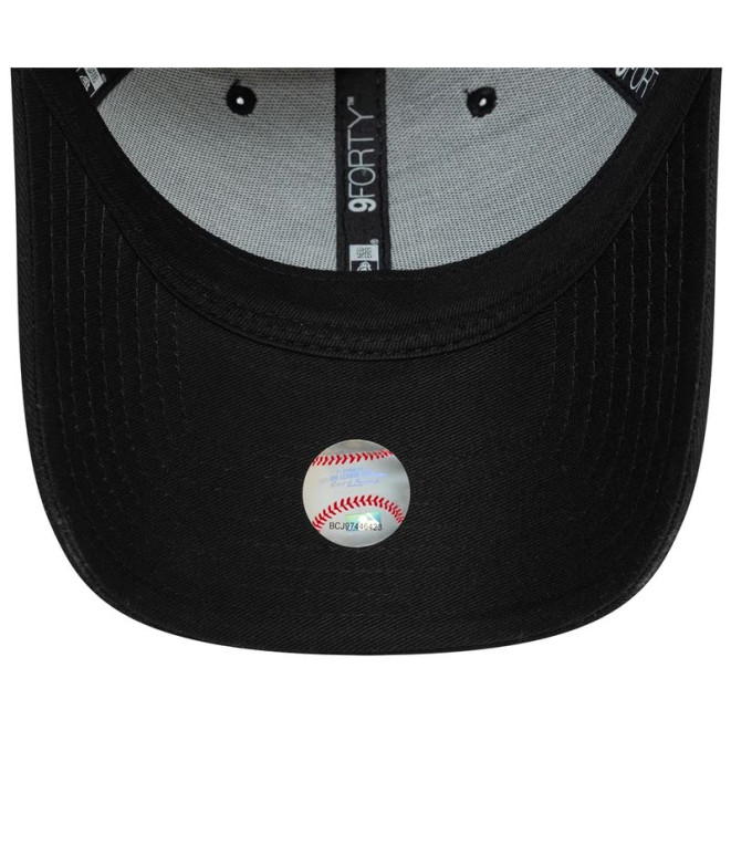 Gorra New Era LA Dodgers Team Outline 9FORTY Negro