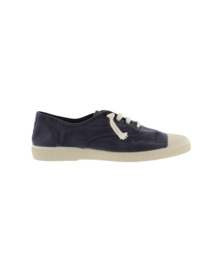 Zapatillas Victoria Lona Envejecida D Marino