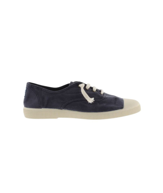 Zapatillas Victoria Lona Envejecida D Marino
