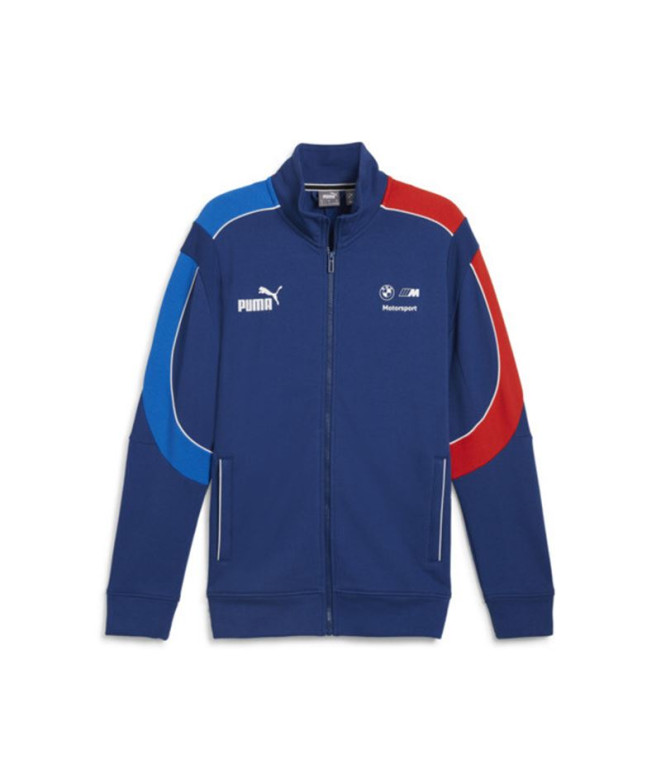 Chaqueta Puma Bmw Mt7+ Sweat J Hombre Color Azul Pro-M