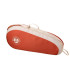 Saco de raquetes De Tênis Wilson Team 3Pk Roland Garros 2025 Bege