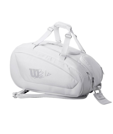 Sac de padel de Pádel Wilson Bela Super Tour Padel Blanc Sac de padel de Pádel Wilson Bela Super Tour Padel Blanc