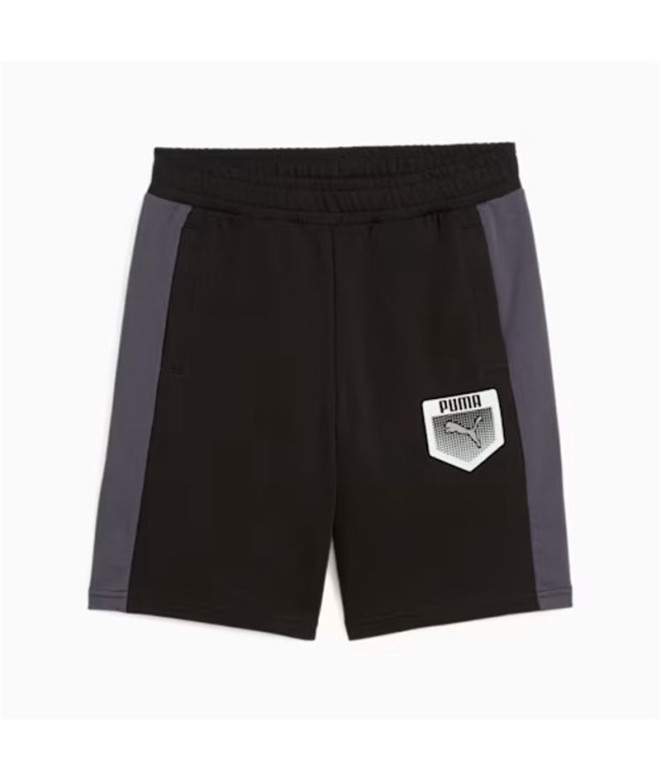 Pantalón Puma Active Sports Graphic Niño Negro