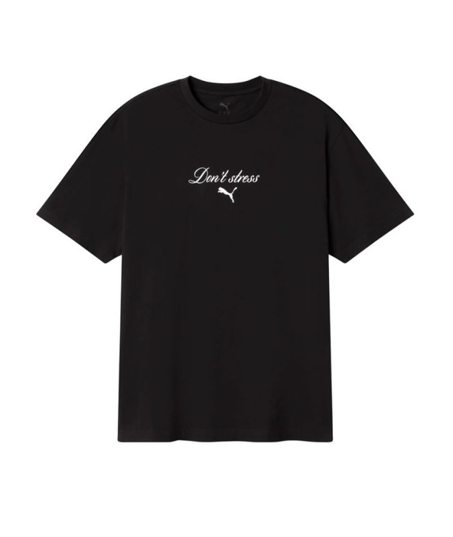 Camiseta Puma MEssentialsage Graphic, Black Hombre