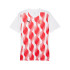 T-shirt de Football Puma Gfc Prematch Ss White-Red Homme
