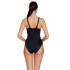 Maillot de bain de Natation Zoggs Sydney Back Femme Noir/Blanc