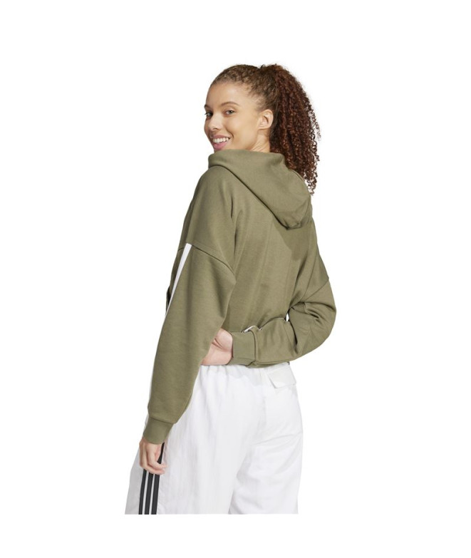 Moletom Adidas 3Bandas French Terry Qz Hd...