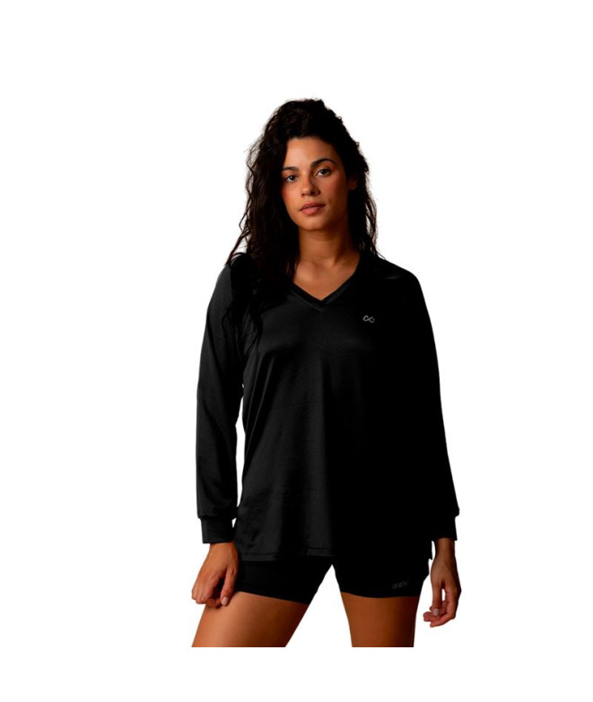 Mallas Cortas de Fitness Ditchill Short Sweetie Mujer Negro
