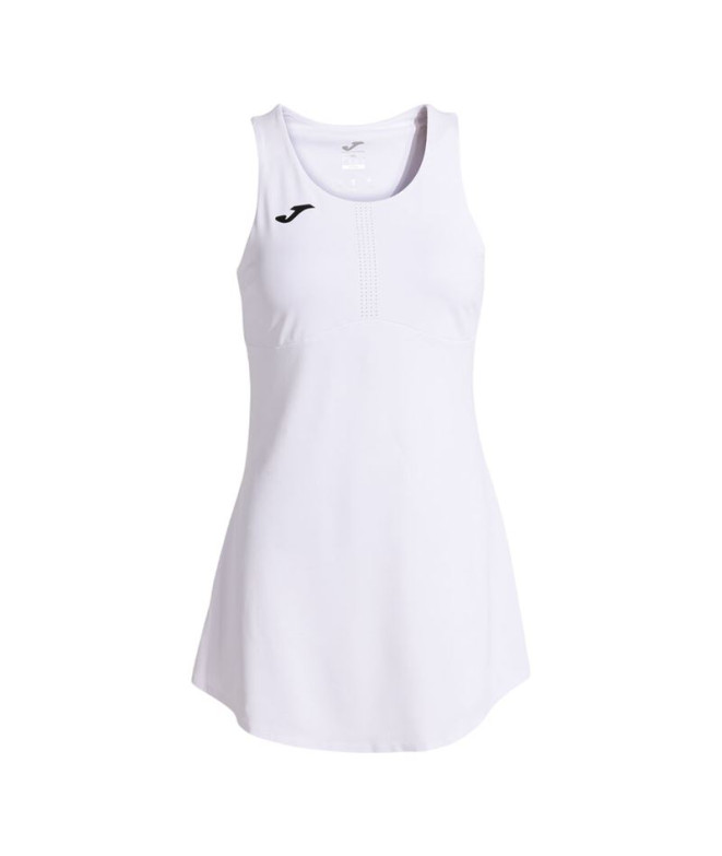 Vestido de Tenis Joma Torneo Niña Blanco