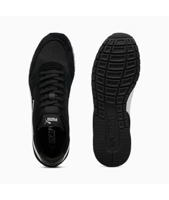 Zapatillas Puma St Miler Hombre Negro/Blanco