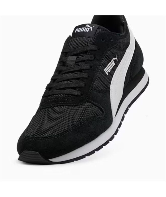 Zapatillas Puma St Miler Hombre Negro/Blanco