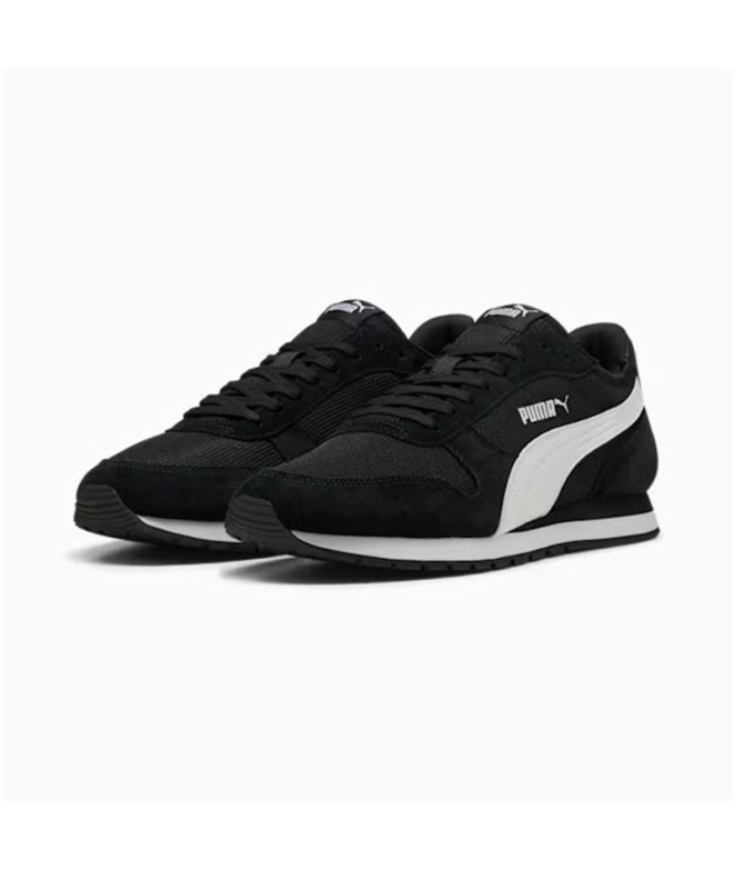 Zapatillas Puma St Miler Hombre Negro/Blanco