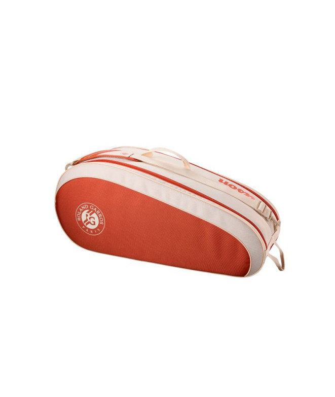 Raquetero de Tenis Wilson Team 6Pk Roland Garros 2025 Beige