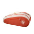 Saco de raquetes de Tênis Wilson Team 6Pk Roland Garros 2025 Bege