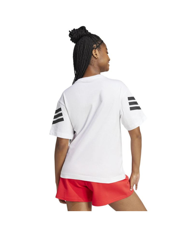Camiseta adidas Future Icons 3 Bandas Mulher...