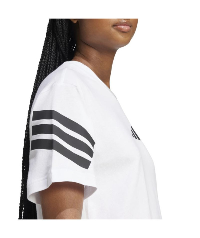 Camiseta adidas Future Icons 3 Bandas Mulher...