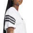 Camiseta adidas Future Icons 3 Bandas Mulher Branco