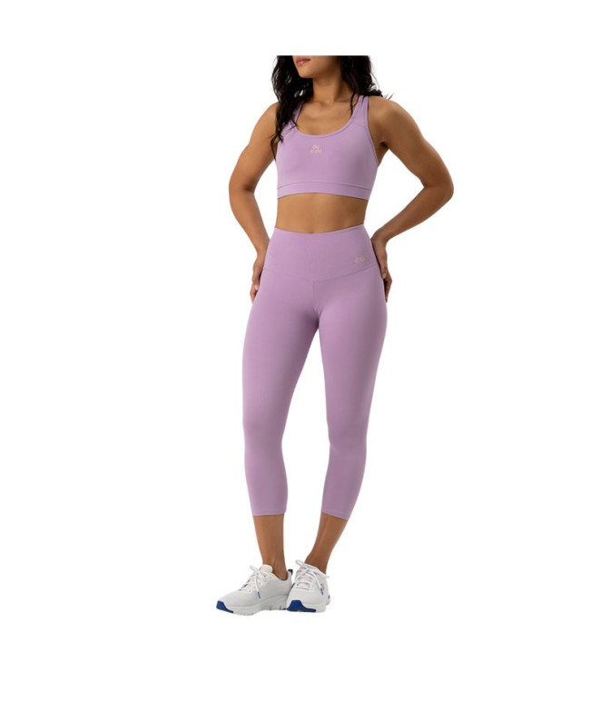 Mallas de Fitness Ditchill Cropped Legging Magny Mujer Morado