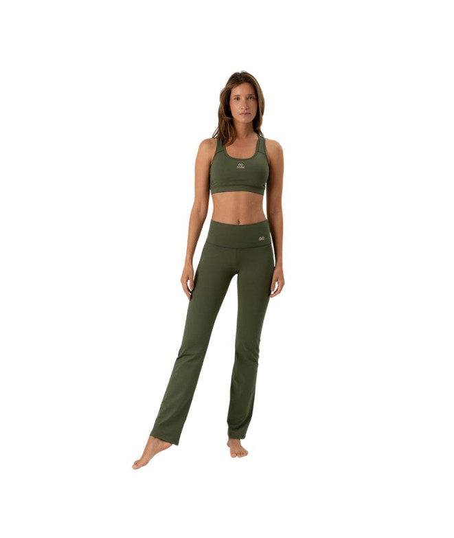 Mallas de Fitness Ditchill Legging Regular Comfy Mujer Verde