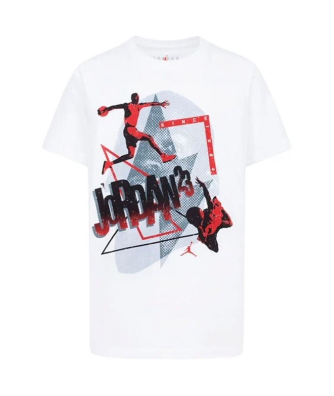 Camiseta Jordan Jordan 3Peat Ss Infantil Blanco