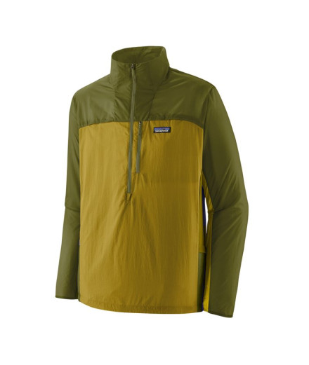 Sweat Patagonia Houdini Stash 1/2 Zip P/O Homme Vert
